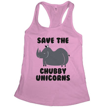 Save the Chubby Unicorns Tank Top Womens Save the Chubby Unicorns Shirt Women