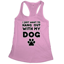 Dog Lover Tank Tops for Women I Just Want To Hang With My Dog Tank Top