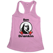 Ben Drankin Tank Top Women Ben Franklin Drinking Tank