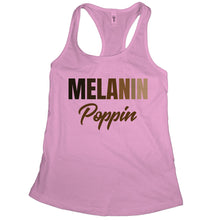 Melanin Poppin Tank Women Black Girl Magic Tank Top