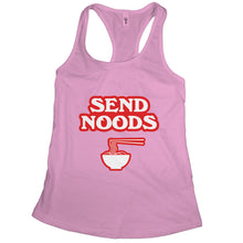 Send Noods Tank Womens Ramen Noodle Tank Funny Workout Tanks