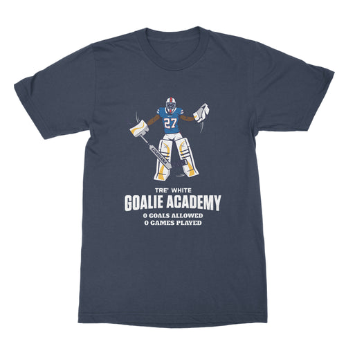 Tre White Goalie Academy Shirt