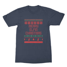 Merry Elfin Christmas Tshirt Shirt Christmas Pun Shirts