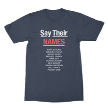 Say Their Names Black Lives Matter T-Shirt Civil Rights Shirts