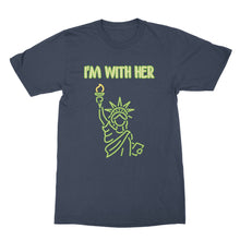 Pro Immigration T-shirt Im With Her Statue of Liberty Shirt