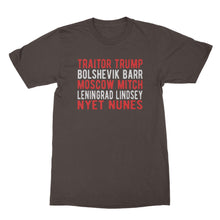 Leningrad Lindsey Tshirt Moscow Mitch Shirt Trump Traitor Bolshevik Barr Nyet Nunes