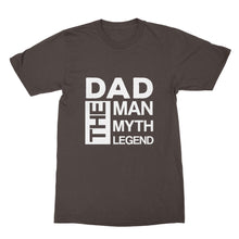Dad the Man the Myth the Legend Tshirt Fathers Day Tshirts Funny Dad Shirts