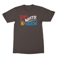 Red White and Brew Shirt Patriotic Beer Shirt Fourth of July Beer Shirt