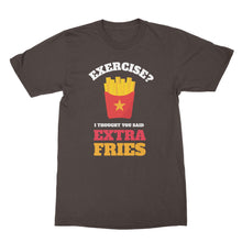 Exercise I Thought You Said Extra Fries Shirt Exercise Extra Fries Shirt