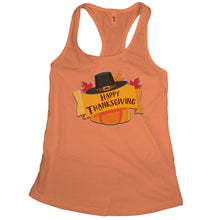 Thanksgiving Tank Top Women Give Thanks Happy Thanksgiving Tank
