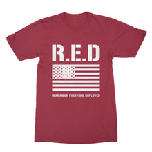 Red Shirt Friday T-Shirts Support Remember Everyone Deployed Shirt