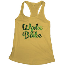 Wake and Bake Tank Top Stoner Tanks for Women Cannabis Clothes for Women
