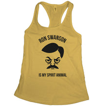 Ron Swanson Tank Top Women Ron Swanson Is My Spirit Animal