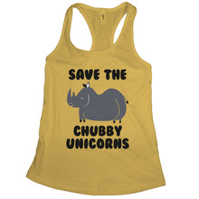 Save the Chubby Unicorns Tank Top Womens Save the Chubby Unicorns Shirt Women
