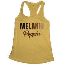 Melanin Poppin Tank Women Black Girl Magic Tank Top