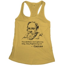 Galileo Tank Top Thunderbolt and Lightning Very Very Frightening Me