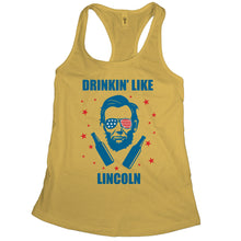 Drinking Like Lincoln Tank Top Women Lincoln Merica Tank Drinkin Like Lincoln Tank