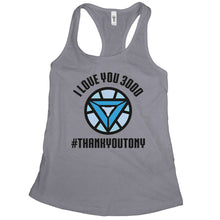 I Love You 3000 Womens Tank Tony Stark  Tanktop Thank You Tony Stark