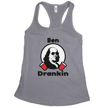 Ben Drankin Tank Top Women Ben Franklin Drinking Tank