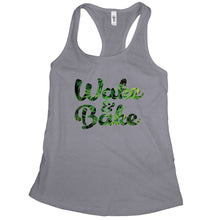 Wake and Bake Tank Top Stoner Tanks for Women Cannabis Clothes for Women