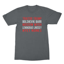 Leningrad Lindsey Tshirt Moscow Mitch Shirt Trump Traitor Bolshevik Barr Nyet Nunes