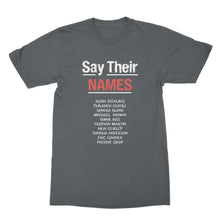 Say Their Names Black Lives Matter T-Shirt Civil Rights Shirts