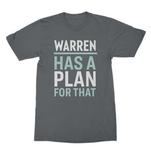 Warren Has A Plan For That Shirt  Warren 2020 Shirt Elizabeth Warren T Shirt