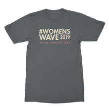 Womens Wave 2019 Tshirt Feminist 2019 Shirt Women's Wave 2019 Shirt