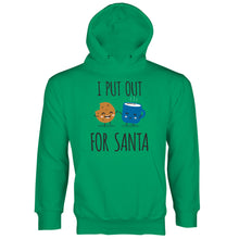 Naughty Santa Hoodie I Put Out For Santa Hoodie Funny Christmas Hoodie