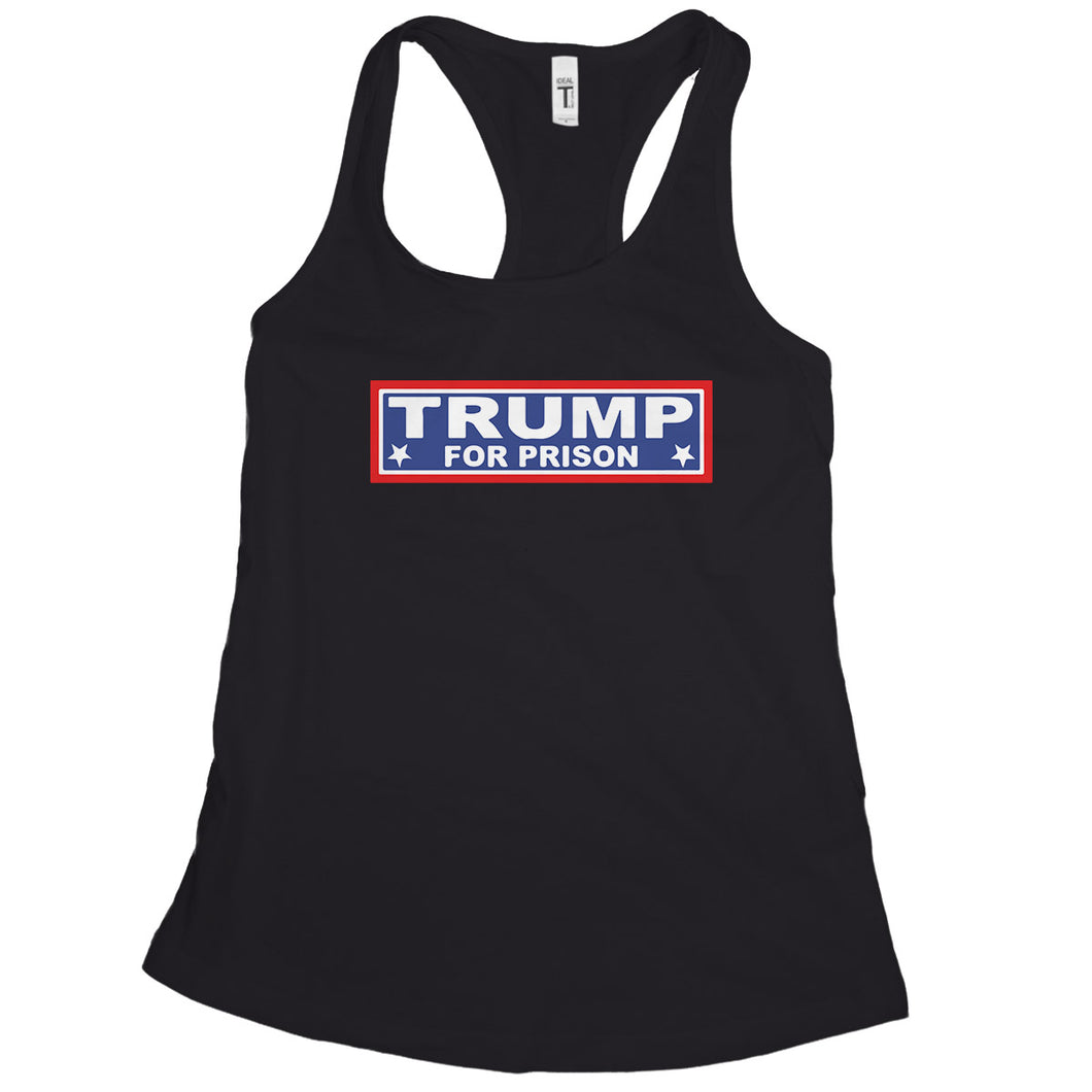 Trump for Prison Tank Lock Him Up Its Mueller Time Tank Top