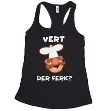 Vert Der Ferk Tank Women Swedish Chef Tank Top
