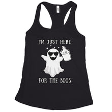 Im Just Here for the Boos Tank Funny Halloween Tank for Women
