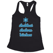 Shabbat Shalom Bitches Tank Top Women Funny Jewish Tees