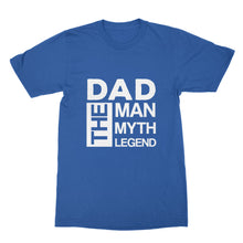 Dad the Man the Myth the Legend Tshirt Fathers Day Tshirts Funny Dad Shirts