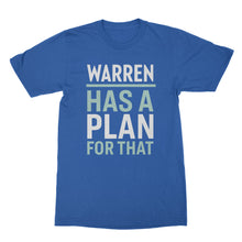 Warren Has A Plan For That Shirt  Warren 2020 Shirt Elizabeth Warren T Shirt