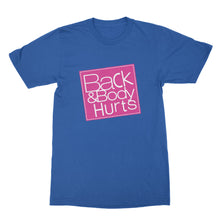 Back and Body Hurts T Shirt Funny Workout Shirts Gym Shirts Funny