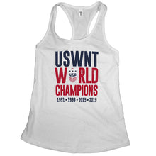 United States Women Soccer Four Stars Womens Tank Top US Womens Soccer Tank