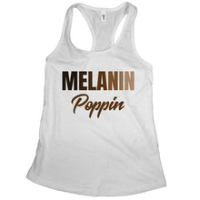 Melanin Poppin Tank Women Black Girl Magic Tank Top