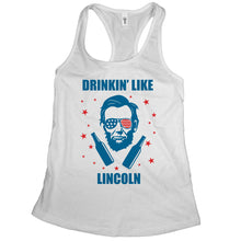 Drinking Like Lincoln Tank Top Women Lincoln Merica Tank Drinkin Like Lincoln Tank