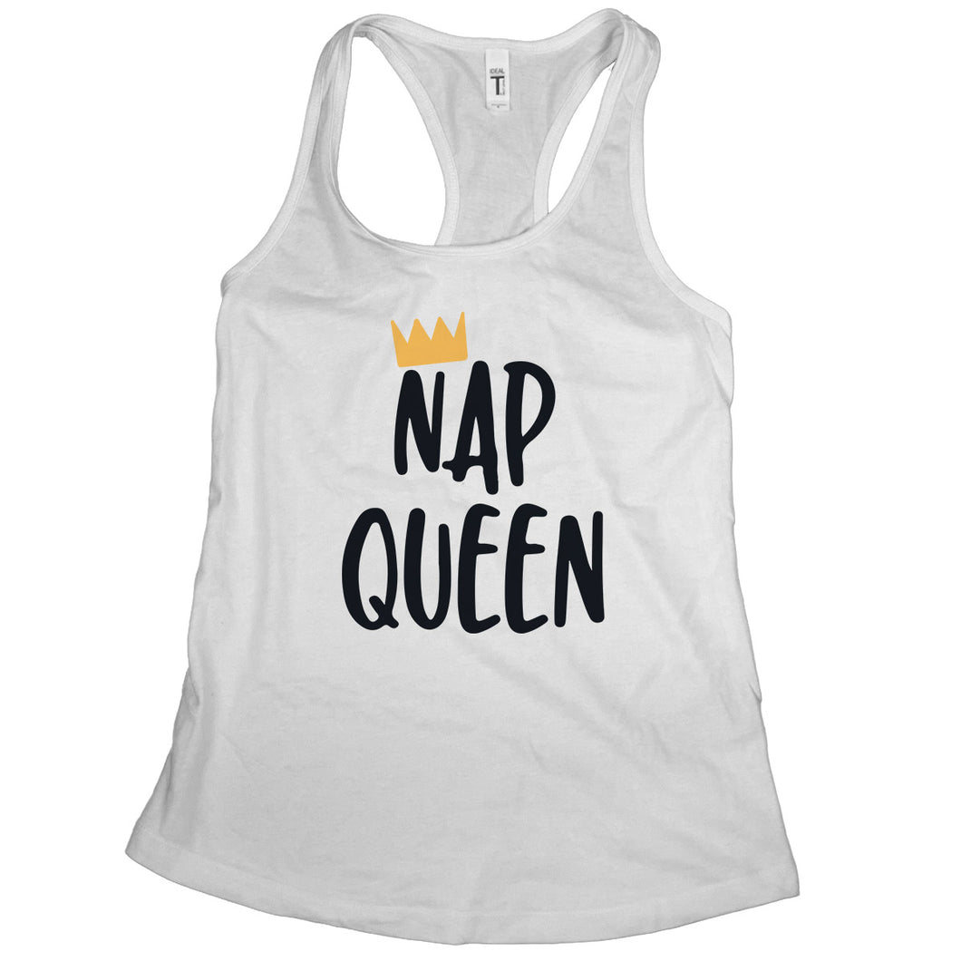 Nap Queen Tank Top Funny Nap Gifts Nap Tank Top