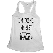 Funny Unicorn Tank Tops Doing My Best Tank Women