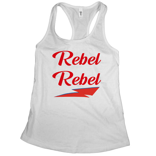Rebel Rebel Tank Top Rock N Roll Tank Tops for Women