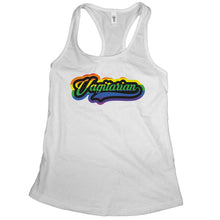 Pride Tank Top for Women Vagitarian Tank Top Funny Gay Pride Tank Top