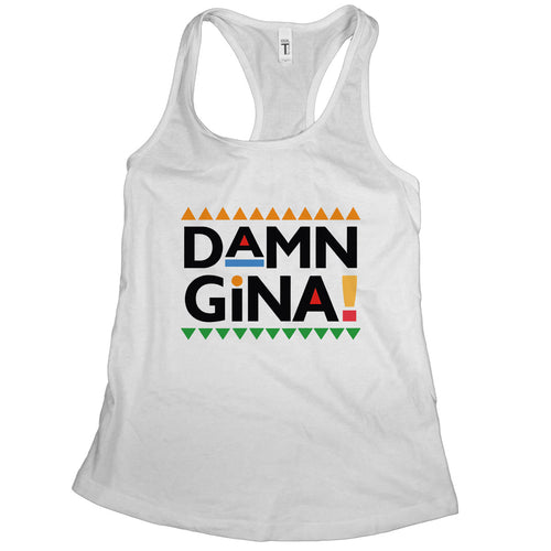Damn Gina Tank Top Martin TV Show Tank Top for Women