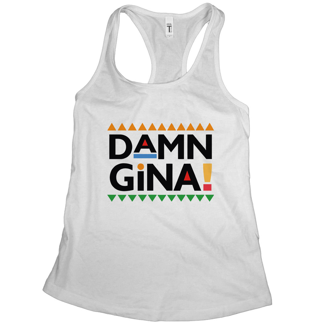 Damn Gina Tank Top Martin TV Show Tank Top for Women