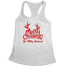 Merry Christmas Ya Filthy Animal Tank Top