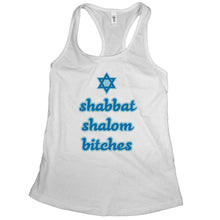 Shabbat Shalom Bitches Tank Top Women Funny Jewish Tees