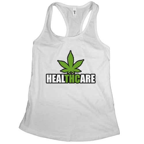 Cannabis Tank Top Women Weed Tank Top THC Healthcare