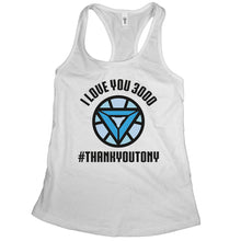 I Love You 3000 Womens Tank Tony Stark  Tanktop Thank You Tony Stark