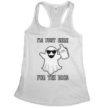 Im Just Here for the Boos Tank Funny Halloween Tank for Women